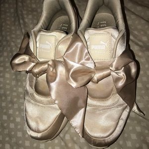 Fenty x Puma Satin Bow Sneakers